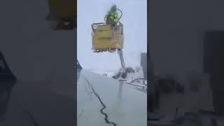 Deicing a plane from Iceland to Boston [upl. by Koller549]