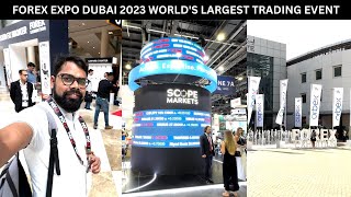 Day 1 at Forex Expo Dubai 2023 Exploring the Worlds Largest Trading Event at World Trade Center [upl. by Ahsinuq]