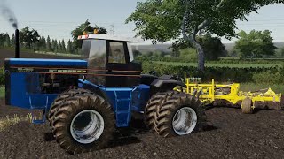 FS19 BIG FORD 846 pulling an 8 Metre SubSoiler [upl. by Sherj775]