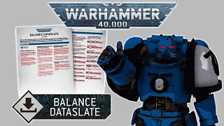 BALANCE DATASLATE  Warhammer 40000 Rules June 2024 Update Review 15 [upl. by Aslin]