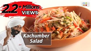 Kachumber Salad Recipe  कचुम्बर सलाद  Turban Tadka  FoodFood [upl. by Georgena845]