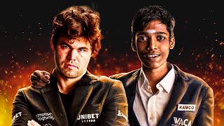 Magnus Carlsen vs Praggnanandhaa [upl. by Lennox]