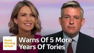 Susanna Questions Jonathan Ashworth on Labours Plans for Tax [upl. by Arvie476]