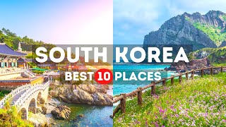 Amazing Places to visit in South Korea  Travel Video [upl. by Bessy]