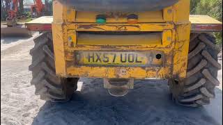 LOT 361  THWAITES 6T SWIVEL TIP DUMPER TRUCK [upl. by Gagne]