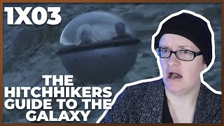 The Hitchhikers Guide To The Galaxy REACTION  Ep 03  Fit The Third [upl. by Eelarak]