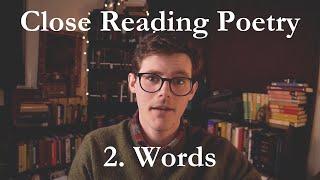 Observing Words Step 2  Close Reading Poetry for Beginners [upl. by Oalsinatse]