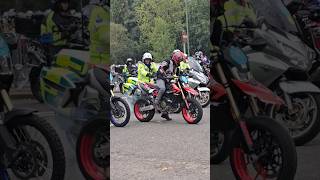 CARL FOGARTY DOES BURN OUT LEADING BIKE4LIFE RIDE OUT PLEASE LIKE AND SUBSCRIBE 😁 [upl. by Bethesde529]