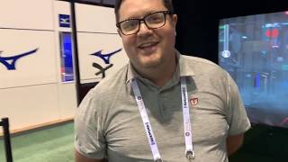 TruGolf MultiSport simulator at the 2020 PGA Merchandise Show [upl. by Benjamin]