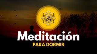 🧘 MEDITACIÓN guiada FACIL para 😴 DORMIR y RELAJARSE PROFUNDAMENTE en 10 min  AGRADECER [upl. by Sul]