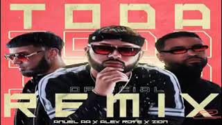 Alex Rose  Toda Official remix 2 Ft Anuel aa y Zion Baby original [upl. by Adaran]