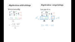 03 Vergelykings met breuke [upl. by Liban]