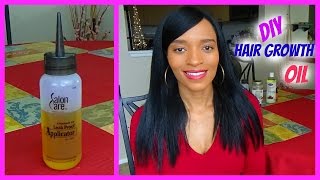 DIY Hair Growth Oil for Long Healthy Relaxed Hair [upl. by Mayor666]