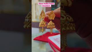 The Suryakanti jhumka design for daily use short jhumkadesign jewellerydesign jewellery srsj [upl. by Noslrac178]