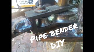 Pipe bender for 1 inch seamless pipe [upl. by Nelly]