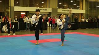 2024 US National Taekwondo Team Trials Freestyle Male [upl. by Lerak]