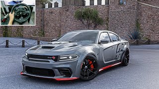 1400HP Dodge Charger SRT Hellcat Redeye FAST X  Forza Horizon 5  Thrustmaster T300RS gameplay [upl. by Atsirhc]