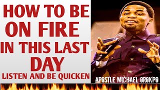 MESSAGE OF THE LAST DAY THAT BURNS THE HEARTS APOSTLE MICHAEL OROKPO [upl. by Atikahc]