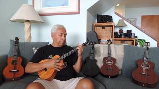 Kimo Hussey Ukulele Video Series Big Picture Right Hand Technique [upl. by Zildjian46]