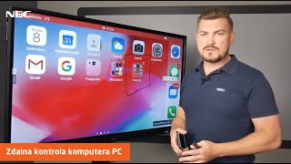 Monitory interaktywne NEC MultiSync® CB  prezentacja możliwości [upl. by Otsenre892]