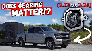 Ford F150 373 vs 331 Gears 5L Coyote V8  Which Tows Better [upl. by Ailefo]