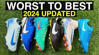 RANKING EVERY 2024 Nike football boot from WORST to BEST  UPDATED [upl. by Idette882]