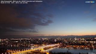 2016 at a glance  1 year time lapse of Viennas Weather Webcam by UBIMET [upl. by Naened793]