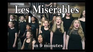 Les Misérables in 9 Minutes Amazing Young Singers LIVE from Spirit YPC [upl. by Alyahs]