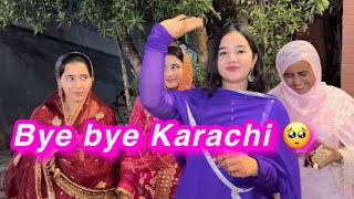 Bye bye Karachi 🥺 Itna piyar diya ap sb ny  sitara yaseen vlog [upl. by Tuckie]