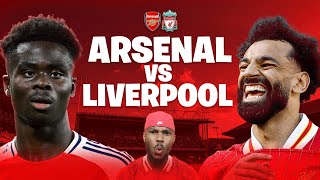 ARSENAL VS LIVERPOOL LIVE HD STREAM PREMIER LEAGUE WATCHALONG WITH RYAN LFC [upl. by Atnahsal]