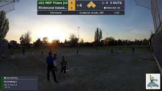 U11 REP Titans 14  Richmond Islanders 20240509 [upl. by Alyworth569]