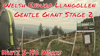 Welsh Enduro Llangollen dh Gentle Giant Stage 2 Race Run [upl. by Heman238]