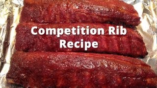 Competition Rib Recipe  HowToBBQRight Baby Back Rib Method [upl. by Tallbott855]