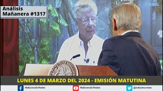 Edición Matutina Lunes 4 de Marzo del 2024 [upl. by Maloy]