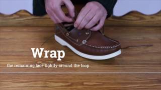 How to barrel knot your Dubarry deck shoe [upl. by Tenrag]