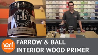 Farrow amp Ball Interior Wood Primer amp Undercoat [upl. by Rednirah]