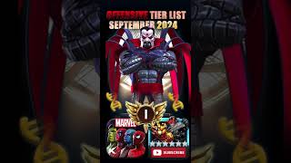 mcoc tier list marvelcontestofchampions mutant mcoc [upl. by Greg512]