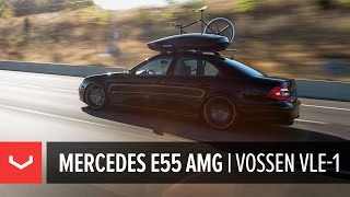 503 Motorings MercedesBenz E55 AMG  Vossen VLE1 [upl. by Arimlede316]