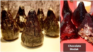 Chocolate Modak  Dates and Dry fruits Modak  Quick and easy Oreo Dates Modak [upl. by Barnard]