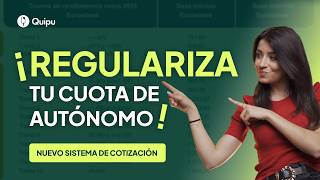 🕗 REGULARIZACIÓN de las CUOTAS de Autónomo  Qué es y cuándo se hará [upl. by Lory]