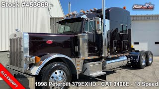 1998 PETERBILT 379EXHD  453669  84999 [upl. by Rimat]