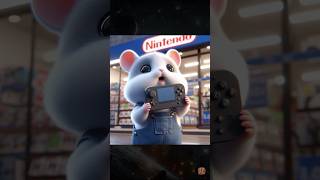 🐹 Cute hamster wants to play game Super Mario and then🎮😂 Hamster Haven [upl. by Halac944]