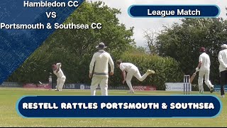 Hambledon CC V Portsmouth amp Southsea CC [upl. by Publus226]