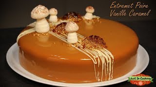 ❅ Recette dEntremets Poire Vanille Caramel ❅ [upl. by Niliac661]