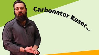 How to Reset a Carbonator fully explained [upl. by Ashwin958]