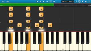 The White Stripes  Icky Thump  Piano Tutorial  Synthesia Cover [upl. by Korns]