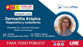 Webinar Dermatitis Atópica Diagnóstico y Tratamiento [upl. by Kcirddot454]