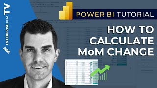 Calculating Month On Month Change  Custom Calendars In Power BI 2023 Update [upl. by Glasgo]