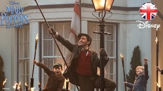 MARY POPPINS RETURNS  Trip a Little Light Fantastic Clip LinManuel Miranda  Official Disney UK [upl. by Argella152]