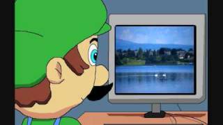 More scary video Luigi amp Shadow reactions [upl. by Akiemahs]